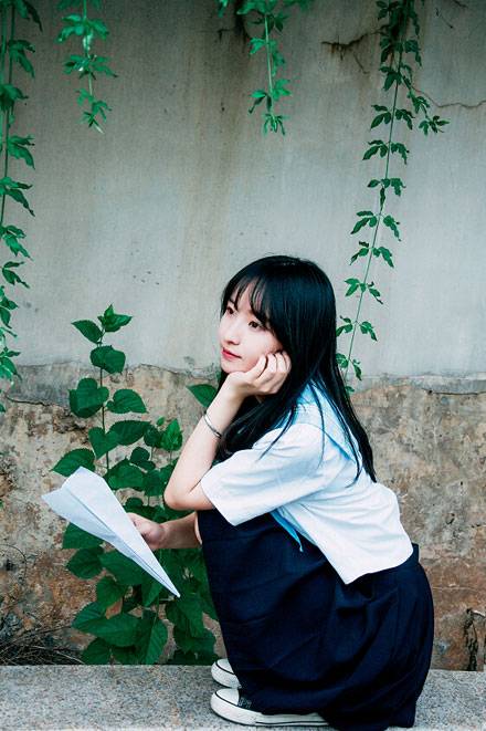 小清新少女JK制服写真（9）