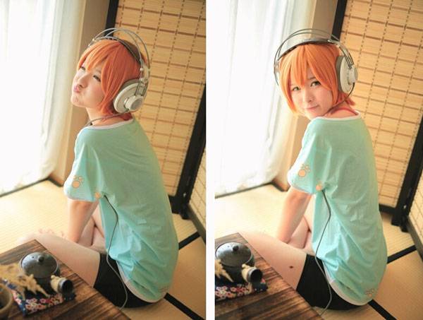 元气少女星空凛徐娇精美COS（14）