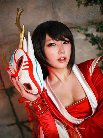 螺旋猫Doremi阿卡丽鬼舞姬版COS（6）