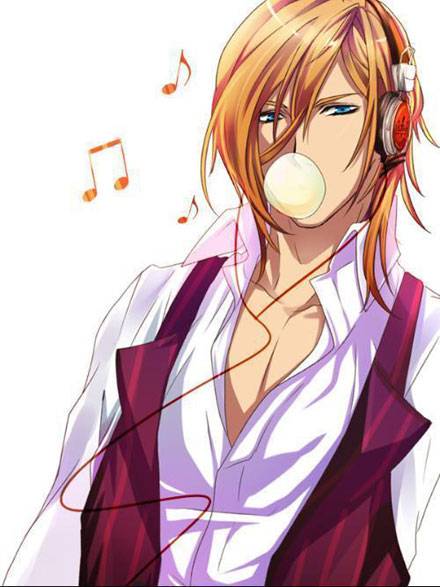 二次元耳机美男图片(11)