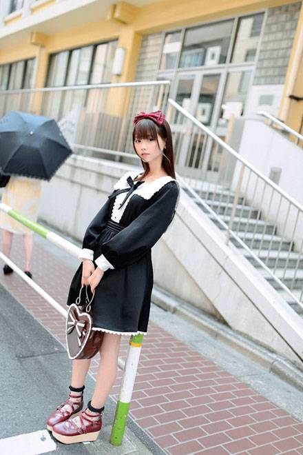 双马尾萝少女莉猫梓女仆装写真（13）