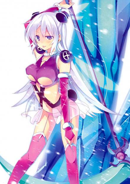 三嶋黑音白发美少女图集(14)