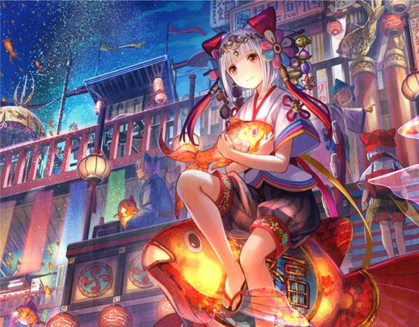 二次元银发美少女美图赏析(5)