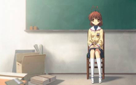 《CLANNAD》萌妹子古河渚图集(1)