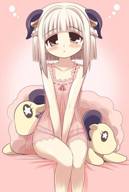 二次元羊耳美少女美图赏析（1）