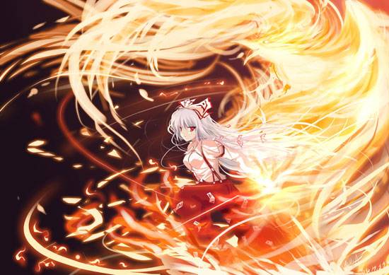 不死少女藤原妹红图集(10)