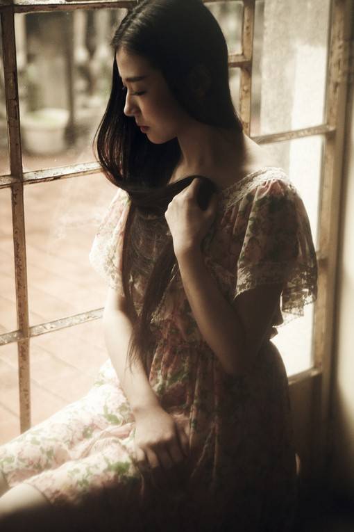 唯美孤单小清新女生美图