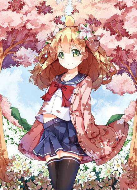 二次元治愈系微笑美少女美图赏析（5）