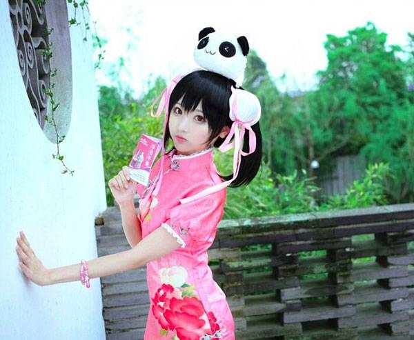 小柔SeeU矢泽妮可旗袍未觉醒Cos（9）