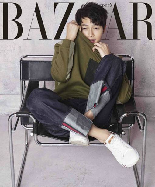 老公宋仲基时尚杂志帅气写真美图