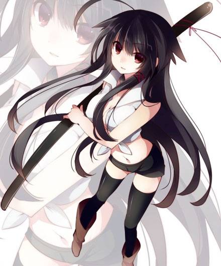 二次元热裤美少女美图赏一（8）