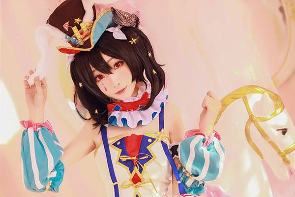 可爱萌妹矢泽妮可马戏团觉醒COS（8）