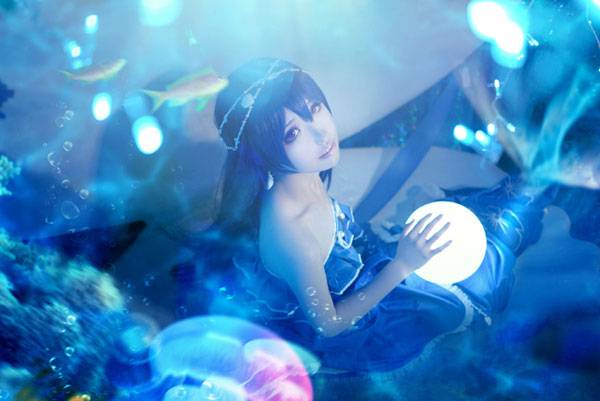 园田海未人鱼觉醒精美COS（7）