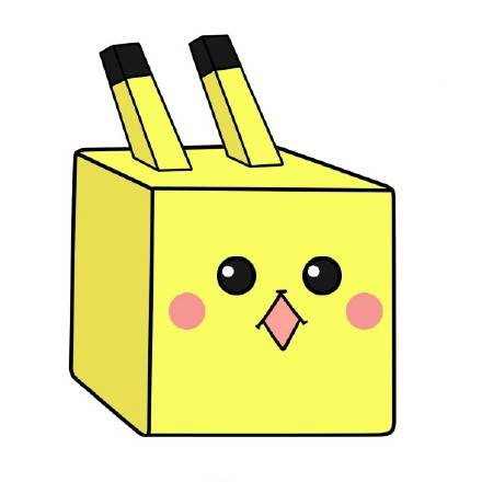 方脑壳画风的卡通漫画微信头像