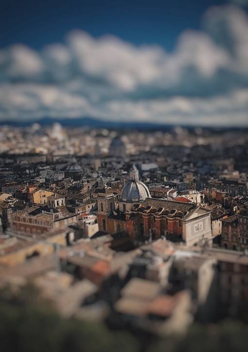 摄影师Vadim Sherbakov的航拍意大利风光移轴摄影