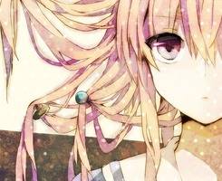 清纯可爱的日系画风二次元插画微信头像