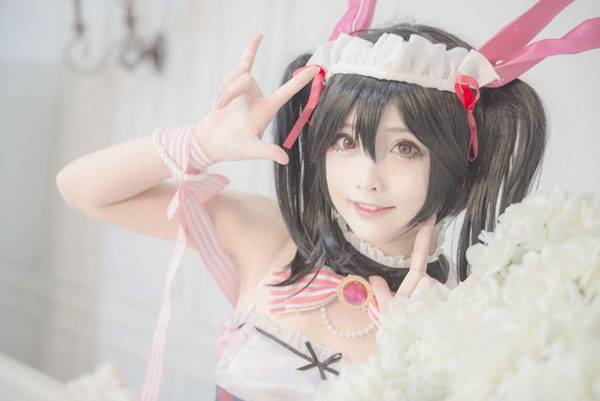 矢泽妮可白色情人节COS（1）