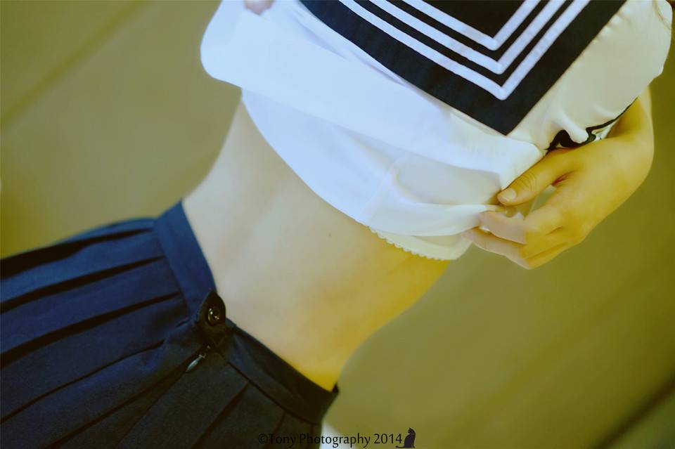 复古色调的绝对领域-897