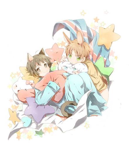 《黑塔利亚》美男图集(9)