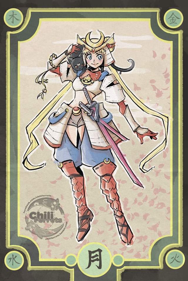 《武战版美少女战士》时代背景是在古代应该就是这种感觉吧 - 图片4