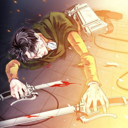 《进击的巨人》利维尔兵长图集(9)