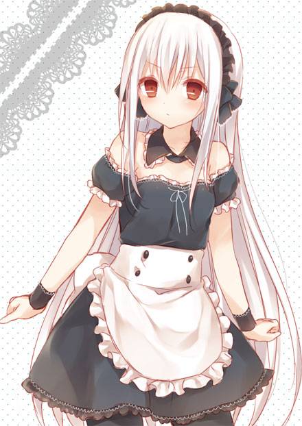 二次元女仆装美少女图集（9）