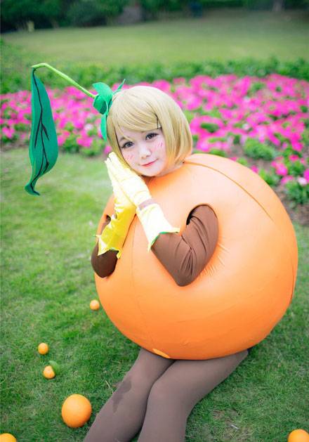 清纯萌妹小泉花阳可爱COS(7)