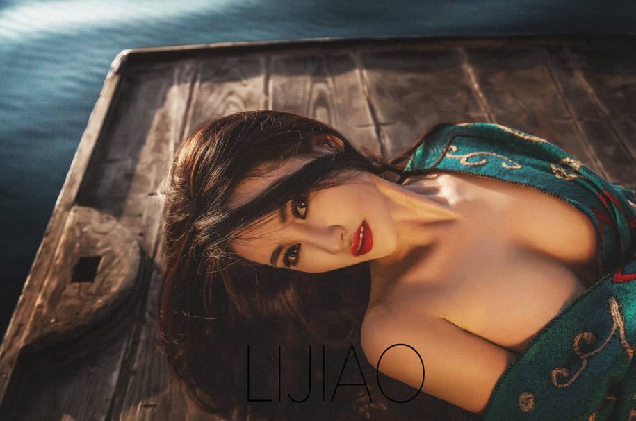 浴巾模特，第5张