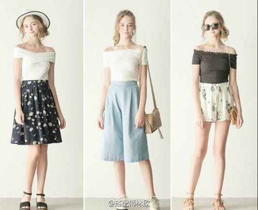 2016夏季女孩穿衣混搭女装推荐图片