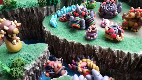 玩家自制《星际2》软陶模型全家福图赏（1）