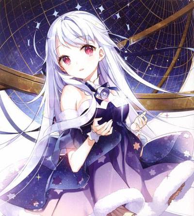 二次元银发美少女美图图集（5）