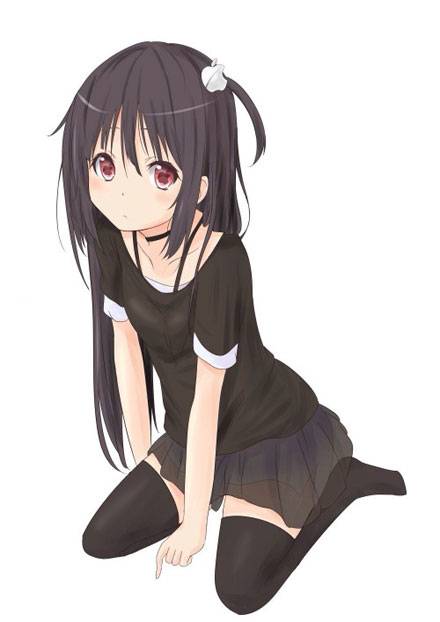 二次元鸭子坐丝袜美少女图赏(8)