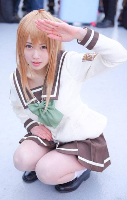 日本童颜巨乳COSER福利图集二（5）