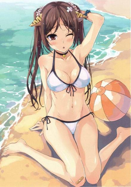 二次元爆乳泳装少女第一弹(2)