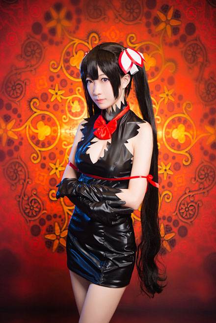 巨乳萝莉赫斯缇雅黑化COS（3）