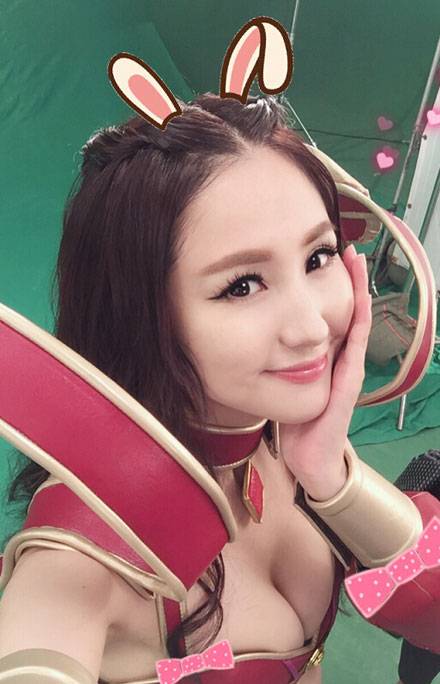 3D女神蓝燕《雷霆之怒》代言COS（11）