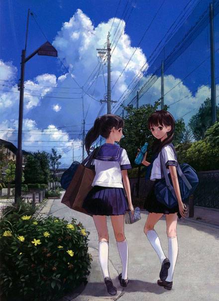 二次元夏日美少女图集(14)