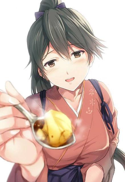 二次元吃货萌妹可爱图集（2）