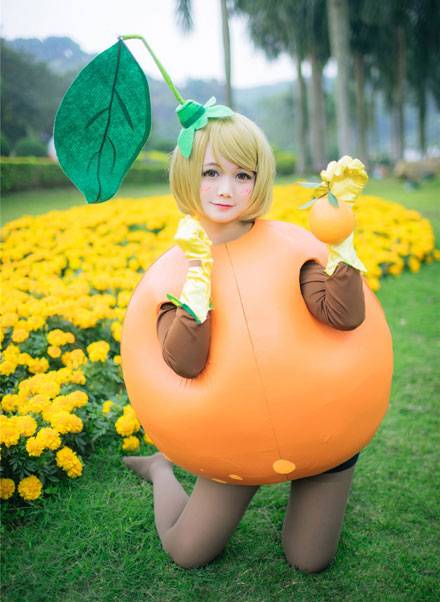 清纯萌妹小泉花阳可爱COS(1)