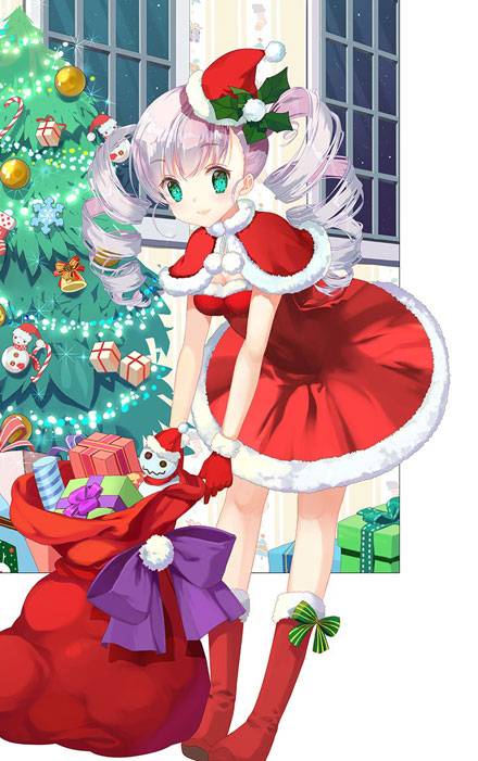 二次元圣诞美少女美图赏一（2）