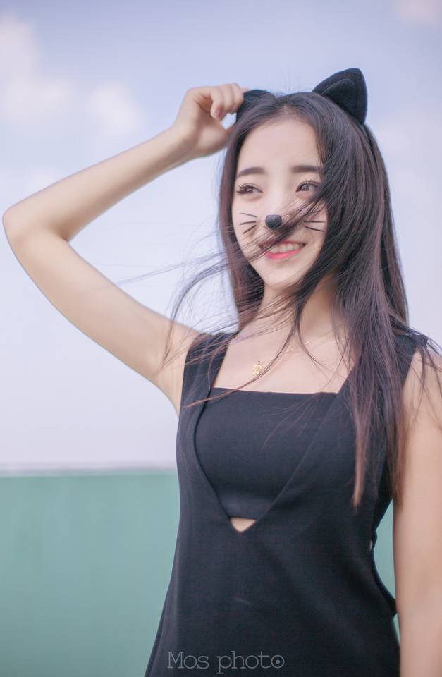 妹纸扮猫咪，第4张