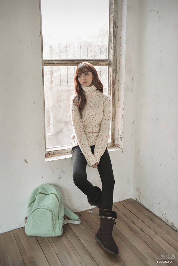 韩国清纯美女冬季写真第5张图片