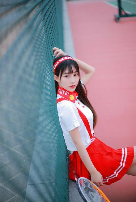 清纯网球少女小清新写真（4）