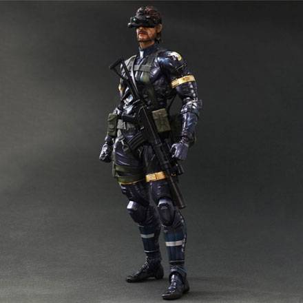 《合金装备5：零点地带》斯内克逼真手办(4)