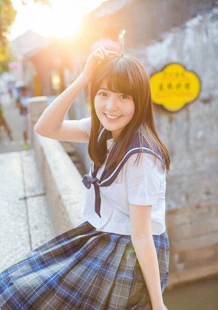 日系治愈系萌妹夏日清新写真（12）