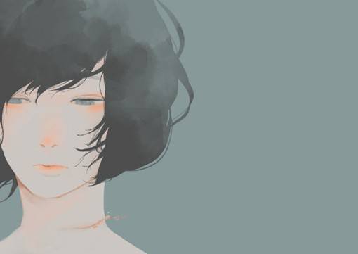 文艺的日系人物插画头像图片