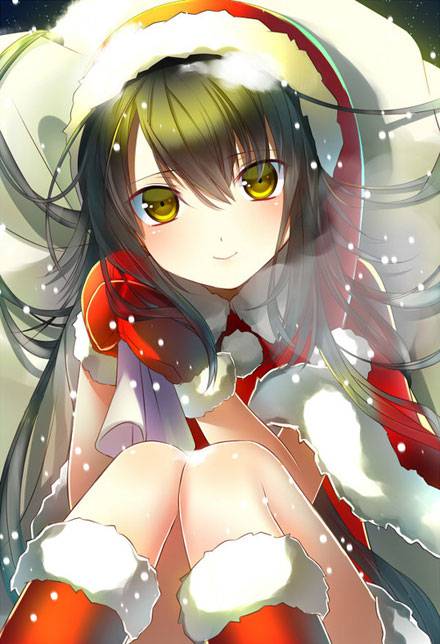 二次元圣诞美少女美图赏四（9）