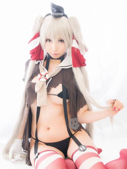 舰娘天津风11区萌妹福利cos（8）