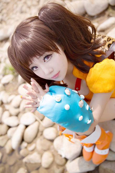 巨乳萌妹《七宗罪》黛安COS（6）