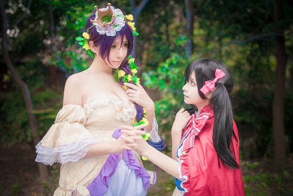 矢泽妮可小红帽&东条希精美COS（1）